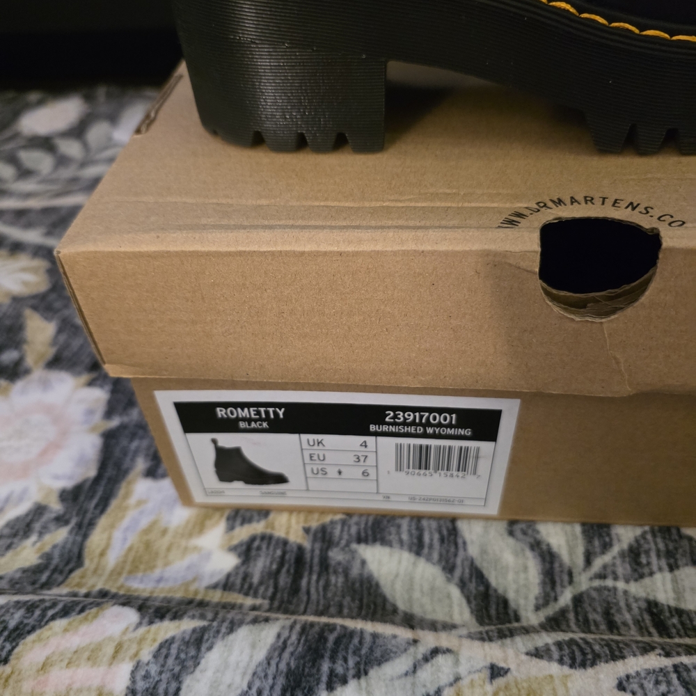 Dr. Martens Black Rometty Boots